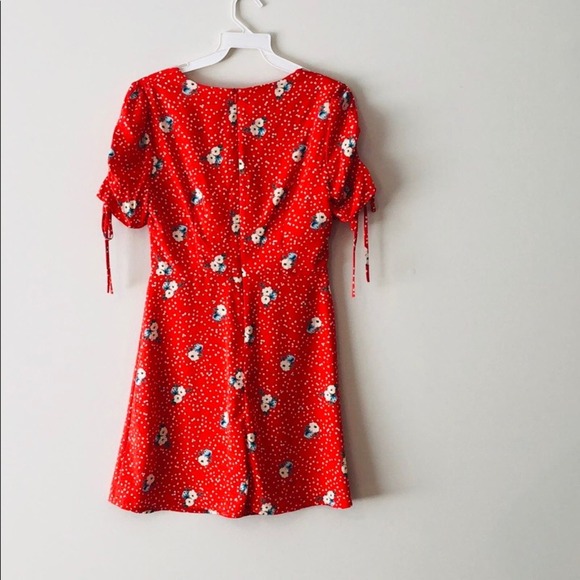 Floral Dotted Dress Mini - Picture 7 of 7